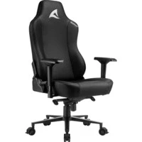 Abbildung von Sharkoon Skiller SGS40 Schwarz, mit Kunstlederbezug