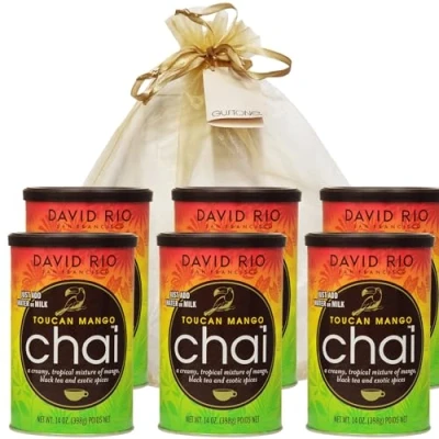 Abbildung von GUSTONE. David Rio Geschenkset Toucan Mango 6 x 398g Dosen Chai Latte
