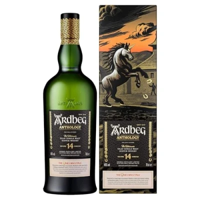 Abbildung von Ardbeg 14 Years Old The Ultimate Anthology Unicorn&#039;s Tale Islay Single Malt 46% Vol. 0,7l