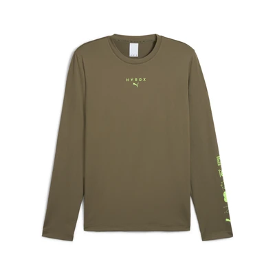 Abbildung von Puma Hyrox TEE Langarmshirt, Herren, Größe: XXL, Loden green