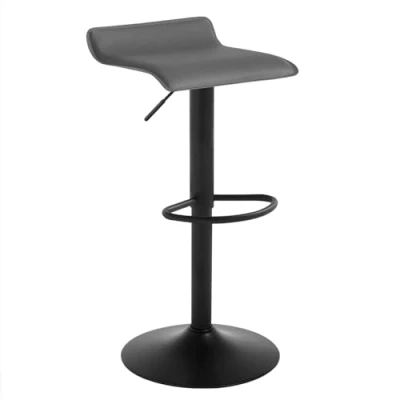Abbildung von Woltu Barhocker (1 St), Design Hocker stufenlose Höhenverstellung Kunstleder
