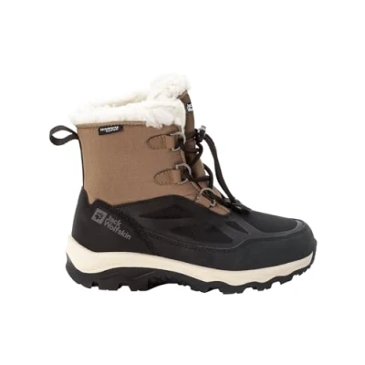 Abbildung von Jack Wolfskin Unisex Kinder Vojo Shell Xt Texapore Mid K, Brown / Black, 34 EU