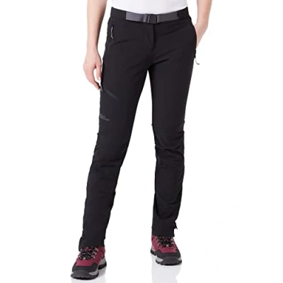 Abbildung von Jack Wolfskin Holdsteig Stoffhose, Damen, Größe: 36xL, Black