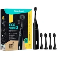 Abbildung von ECO VIBE 3 Starterkit All Black + 4 Refills, Elektrische Zahnbürste