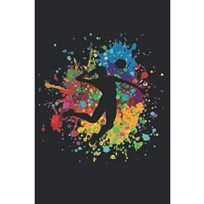 Abbildung von Volleyball Notizbuch: Notizbuch Toller linierter Notizblock für den Volleyballer &amp; Beachvolleyballer 120 linierte Seiten um Analysen ... Din A5 Geschenk Trainer und Spieler.