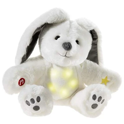 Abbildung von Heunec® Kuscheltier Musiledi Hase 20 cm, mit Nachtlichtfunktion und Schlaflied