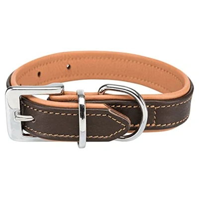 Abbildung von TRIXIE Hunde Halsband braun/hellbraun