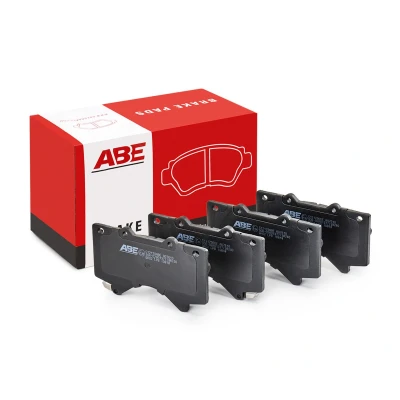 Abbildung von ABE C12129ABE Bremsbelagsatz Vorderachse Low Metallic mit akustischer Verschleißwarnung TOYOTA: Land Cruiser Prado 150, 200, Sequoia II
