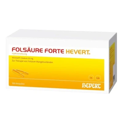 Abbildung von Folsäure Forte Hevert 100X2 ml