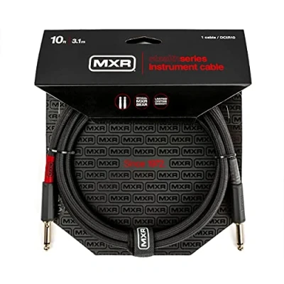 Abbildung von JIM DUNLOP MXR Stealth Series Instrumentenkabel, 10 Fuß 3,1 m, 1/4 Zoll Geradeanschluss (DCIR10)