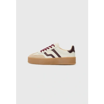 Abbildung von GANT Cuzmani Sneaker low, Damen, Größe: 37, Off white/plum red Schuhe