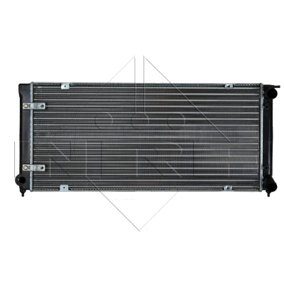 Abbildung von NRF 58712 Kühler, Motorkühlung Aluminium 675 322 34 Kühlrippen mechanisch gefügt VOLKSWAGEN: GOLF 2, 1 Cabriolet, Scirocco II