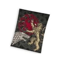 Abbildung von Wohndecke Game of Thrones Coral Fleecedecke Kuscheldecke 150 x 200 cm,