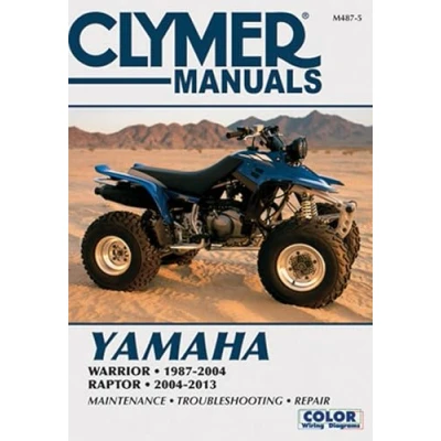 Abbildung von Clymer Yamaha Warrior 1987 2004 &amp; Raptor 2013 (Clymer Manuals)