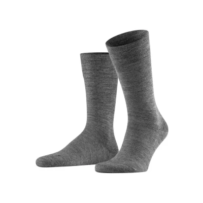 Abbildung von Falke Sensitive Berlin Softtop Suitable FOR Diabetics Socken, Herren, Größe: 39 42, Anthrazit