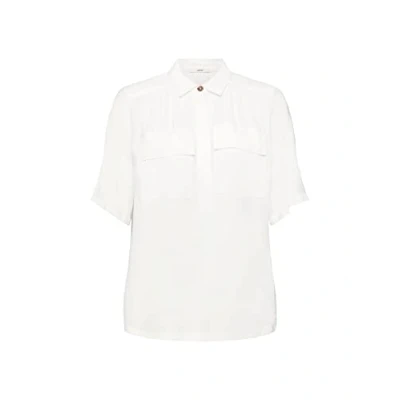 Abbildung von ESPRIT Damen 013EE1F304 Bluse, 110/OFF White, M