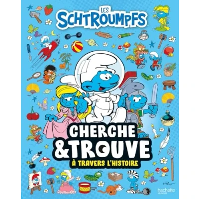 Abbildung von Les Schtroumpfs Cherche et Trouve À travers l&#039;Histoire: