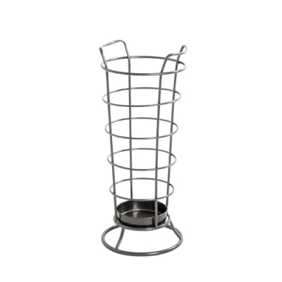 Abbildung von HAKU Möbel Schirmständer anthrazit, Metall Maße: H 65 cm x Ø 27 cm, Style: Modern