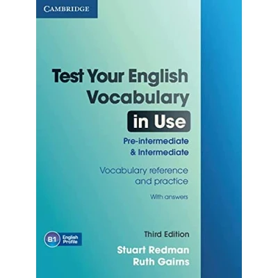 Abbildung von Test Your English Vocabulary in Use Pre Intermediate and with Answers
