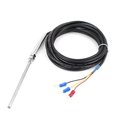Abbildung von sourcing map 3M Kabel PT100 Thermoelement Sonde 5 * 100mm Sensor Temperaturfühler de