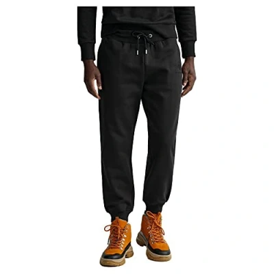 Abbildung von GANT Tonal Archive Shield Jogginghose, Herren, Größe: Medium, Black