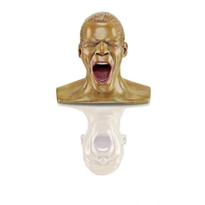 Abbildung von Oehlbach Kopfhörerständer Scream Anniversery Handmade, Kunstharz, Handbemalt kultiger Kopf zur Aufbewahrung von Over und On Ear Kopfhörern