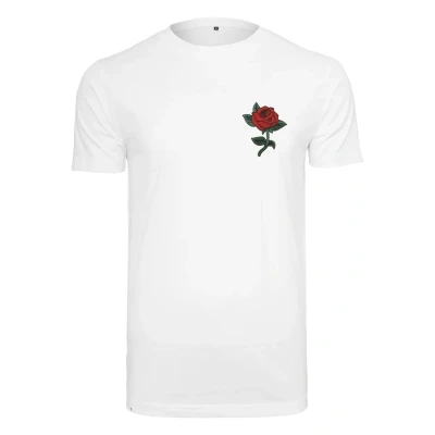 Abbildung von Mister Tee ROSE Tshirt print, Herren, Größe: Large, White