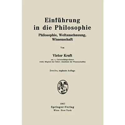 Abbildung von Einführung in die Philosophie: &quot;Philosophie, Weltanschauung, Wissenschaft&quot;