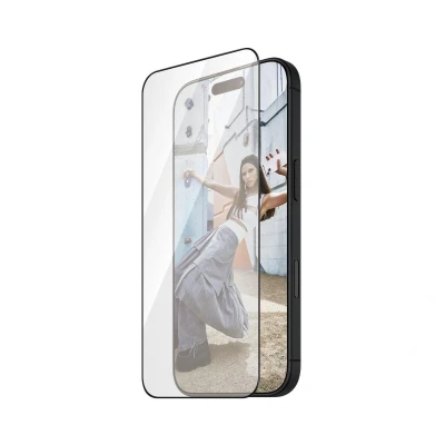 Abbildung von SAFE. by PanzerGlass® Displayschutz Schwarz Rahmen für iPhone 16 Plus &amp; 15 Ultra Wide Fit