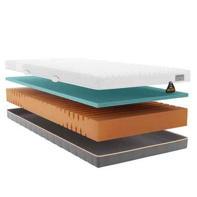 Abbildung von Schlaraffia Gelschaummatratze &quot;GELTEX Quantum Touch Next 200, Schlaraffia, 20 cm hoch&quot;, hoch, Raumgewicht: 45 kg/m3, (1 St.), Bezug bis 60C Maschinenwäsche