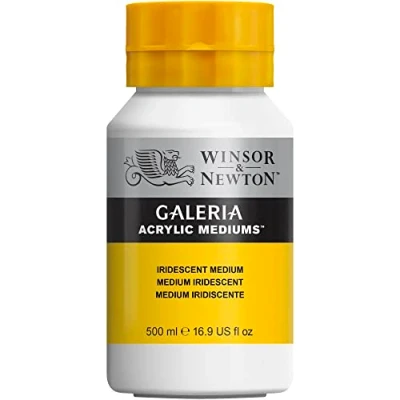 Abbildung von Winsor &amp; Newton 3050806 Galeria Irisierendes Medium, 500 ml Topf, Erzeugt mit transparenten Farben atemberaubende Perlmutteffekte