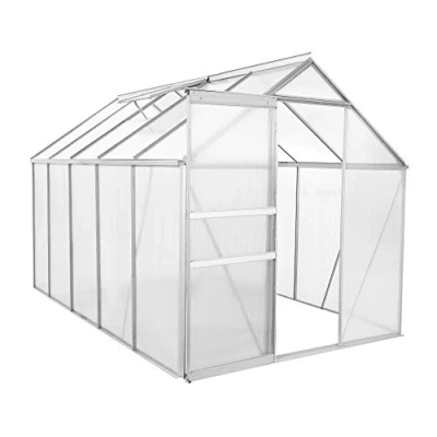 Abbildung von Zelsius Gewächshaus Aluminium Gewächshaus, 310 x 190 cm, 6 mm Platten, ca. 5,90 m², BxTxH: 195 cm