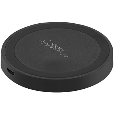 Abbildung von Callstel Induktion Ladegerät: Induktions Ladestation für Qi kompatible Smartphones, 5 Watt, Volt (Ladestation Handy, Induktiv Ladegerät, Induktives Laden)