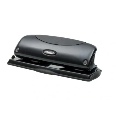 Abbildung von Rexel 2100755 Vierfachlocher P425, Metallgehäuse, Stanzleistung 2.5 mm, 25 Blatt, schwarz