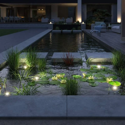 Abbildung von Paulmann LED Gartenstrahler &quot;Plug &amp; Shine Spot Teichleuchte Einzelspot IP68 3000K 5W Schwarz&quot;, 1 flammig