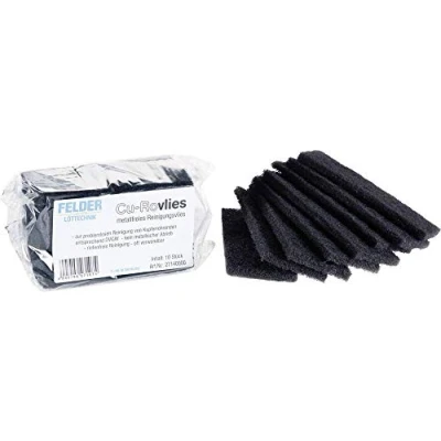 Abbildung von Felder Löttechnik Cu Rovlies Reinigungsvlies (L x B H) 60 130 6 mm