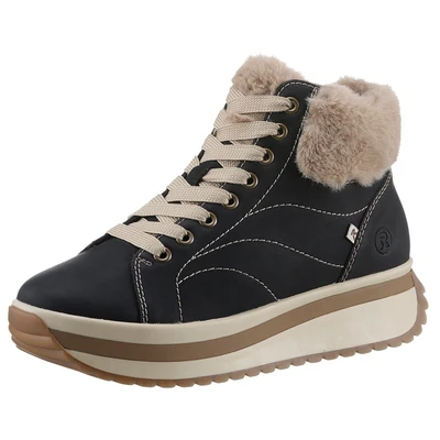 Abbildung von Rieker Evolution Sneaker high, Damen, Größe: 38, Urbanschwarz Schuhe