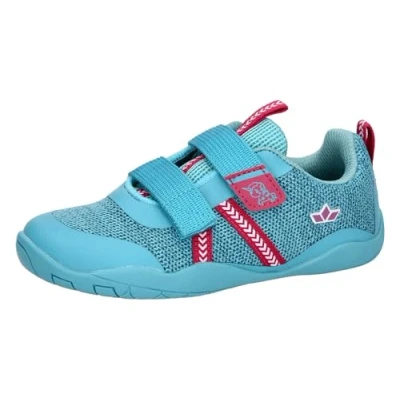 Abbildung von Lico Jungen Mädchen Aride V Barfußschuhe, Türkis/Pink, 30 EU