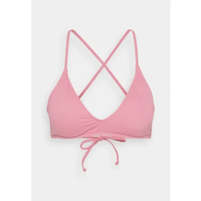 Abbildung von Roxy Beach Classics TRI Bikinitop, Damen, Größe: XL, Heather rose