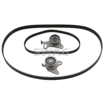 Abbildung von SWAG 80 10 2022 Zahnriemensatz 99 mit abgerundetem Zahnprofil MITSUBISHI: L200 / Triton IV Pickup, III L300 Delica Bus