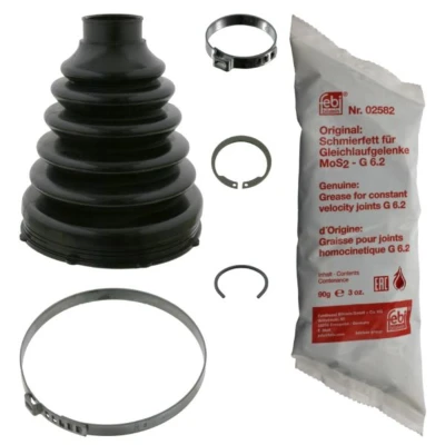 Abbildung von FEBI BILSTEIN 24031 Achsmanschette Vorderachse, getriebeseitig Thermoplast BMW: X5, 3 Limousine, Touring
