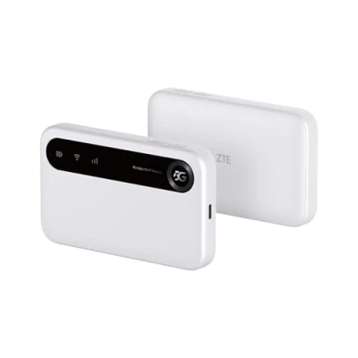 Abbildung von ZTE U50, tragbarer WLAN Zugangspunkt 5G mit SIM Steckplatz, entsperrter kostengünstig für 32 Heim /Geschäftsgeräte, und 4G+, AX1800 WiFi 6, bis zu Geräte