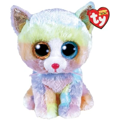 Abbildung von Ty® Kuscheltier Ty Beanie Boo Heather Katze 24 cm (NEU &amp; OVP)