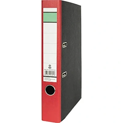 Abbildung von Soennecken Ordner DIN A4 50mm Recycling Pappe rot