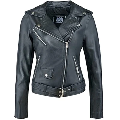 Abbildung von Urban Leather UR 273, Classic perfecto damen, schwarz 4XL