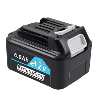 Abbildung von iPrize 10,8V/12V 6.0Ah Li Ion Ersatzakku für Makita BL1020B BL1021B BL1040 BL1041B