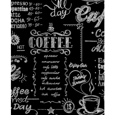 Abbildung von Superfresco Easy Vliestapete &quot;Coffee Shop&quot;, mit Schrift