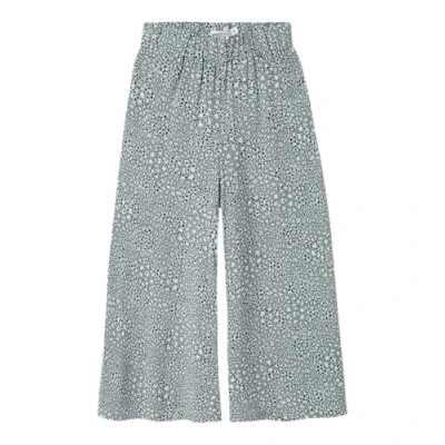 Abbildung von Name it WIDE FIT Stoffhose für Kinder, Größe: 116, Aqua gray