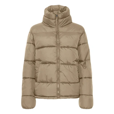 Abbildung von Oxmo Oxbodila Winterjacke, Damen, Größe: 34, Tannin