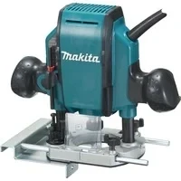 Abbildung von Makita Oberfräse RP 0900 J 900 Watt 8 mm im MAKPAC Systemkoffer